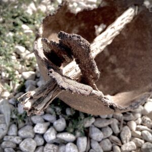 Pieza de cerámica única nº 222